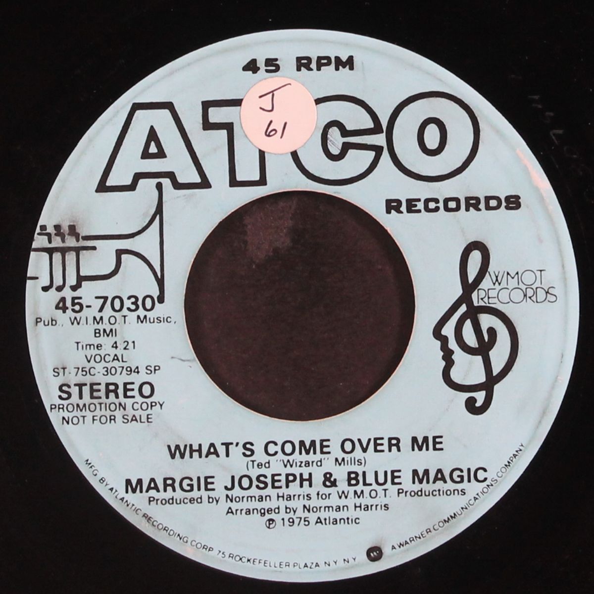 what's come over me / short by MARGIE JOSEPH & BLUE MAGIC