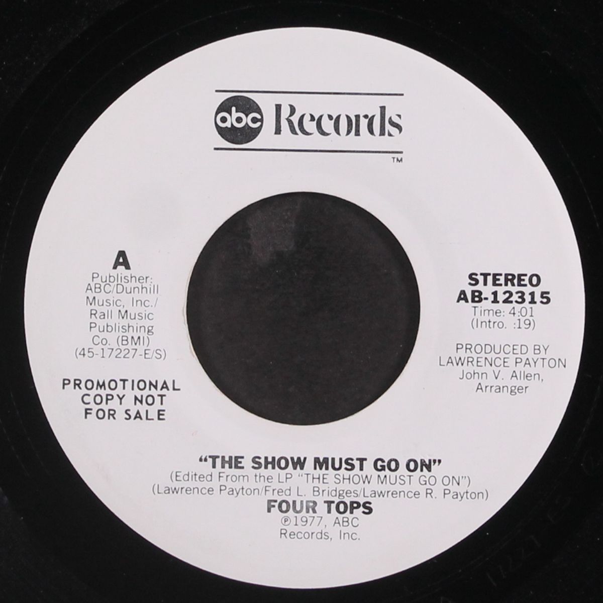 the show must go on / mono by FOUR TOPS