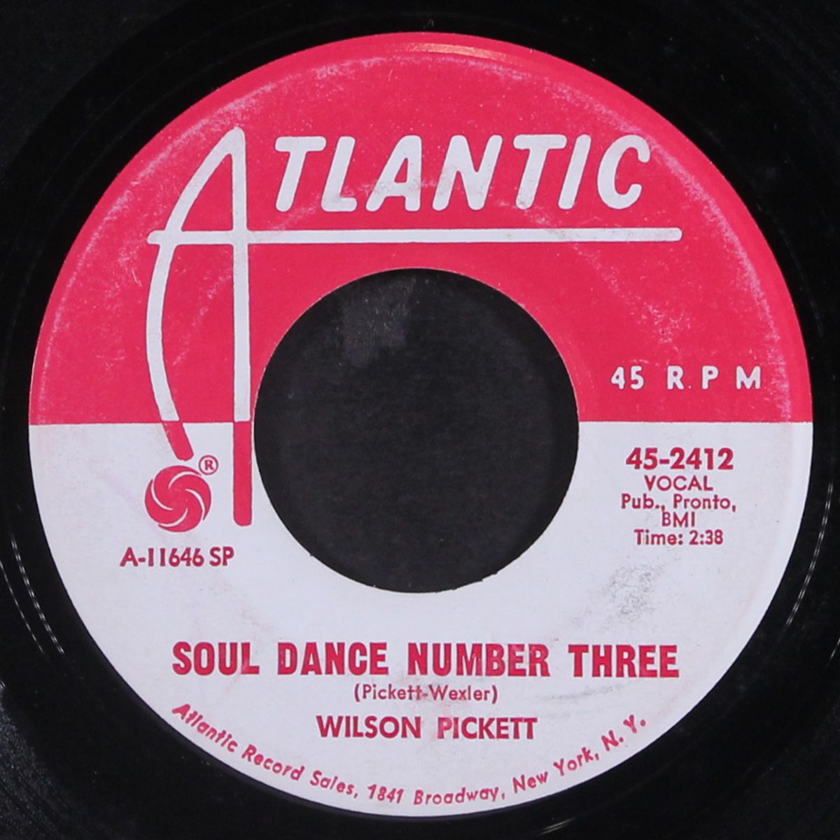 you can't stand alone / soul dance number three by WILSON PICKETT