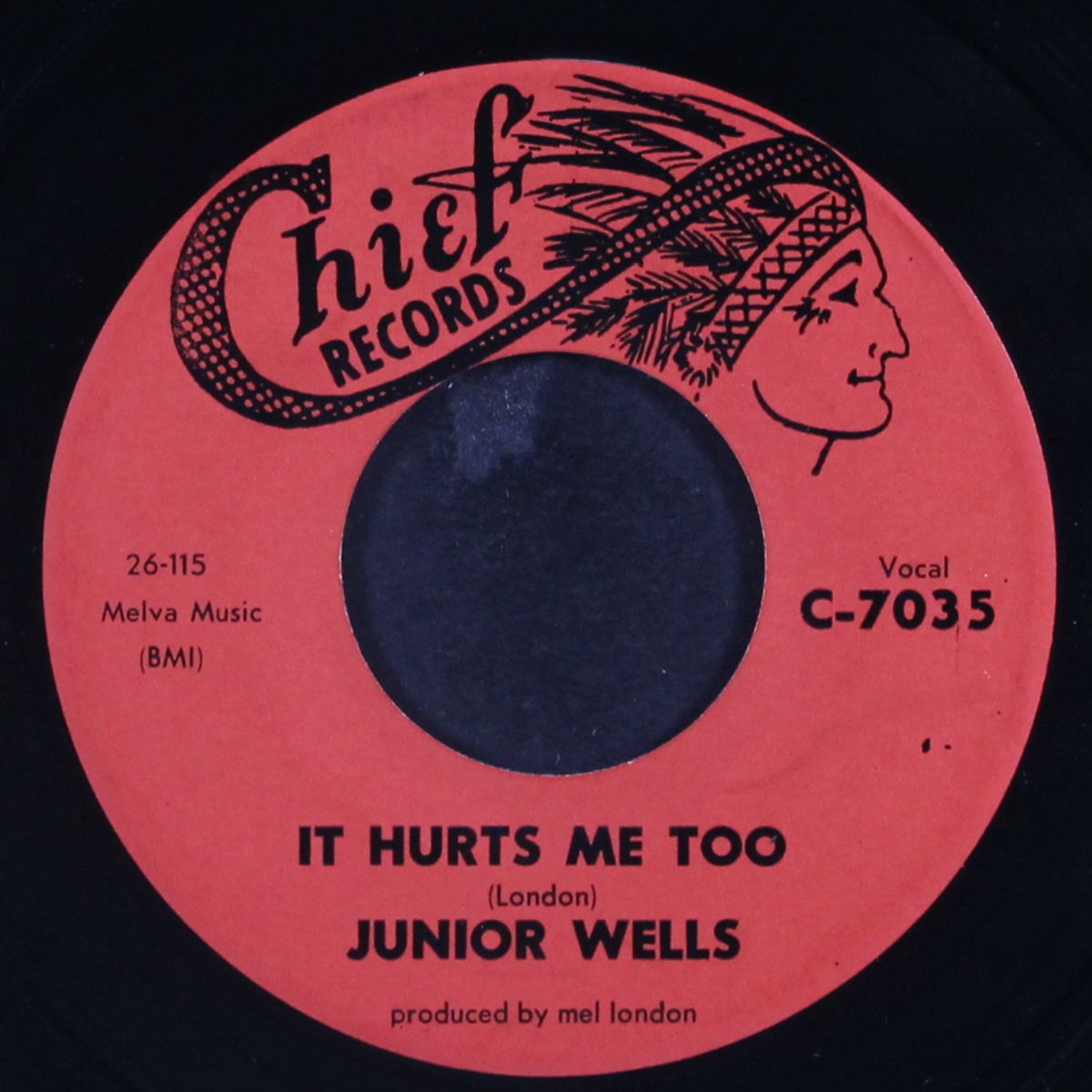 cha cha cha in blue / it hurts me too by JUNIOR WELLS