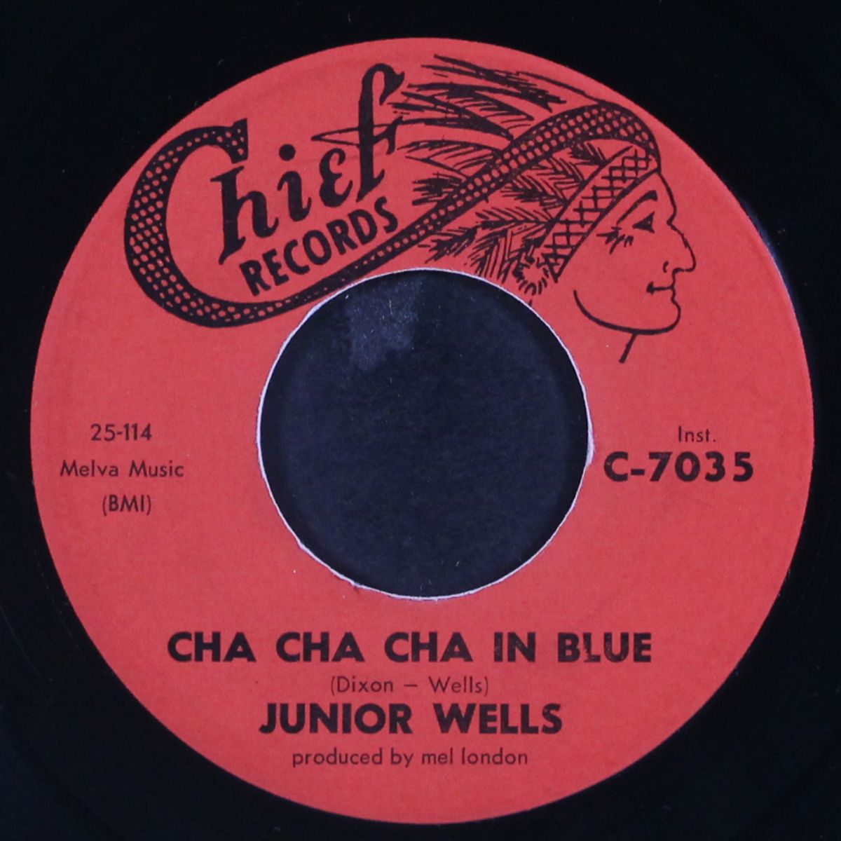cha cha cha in blue / it hurts me too by JUNIOR WELLS