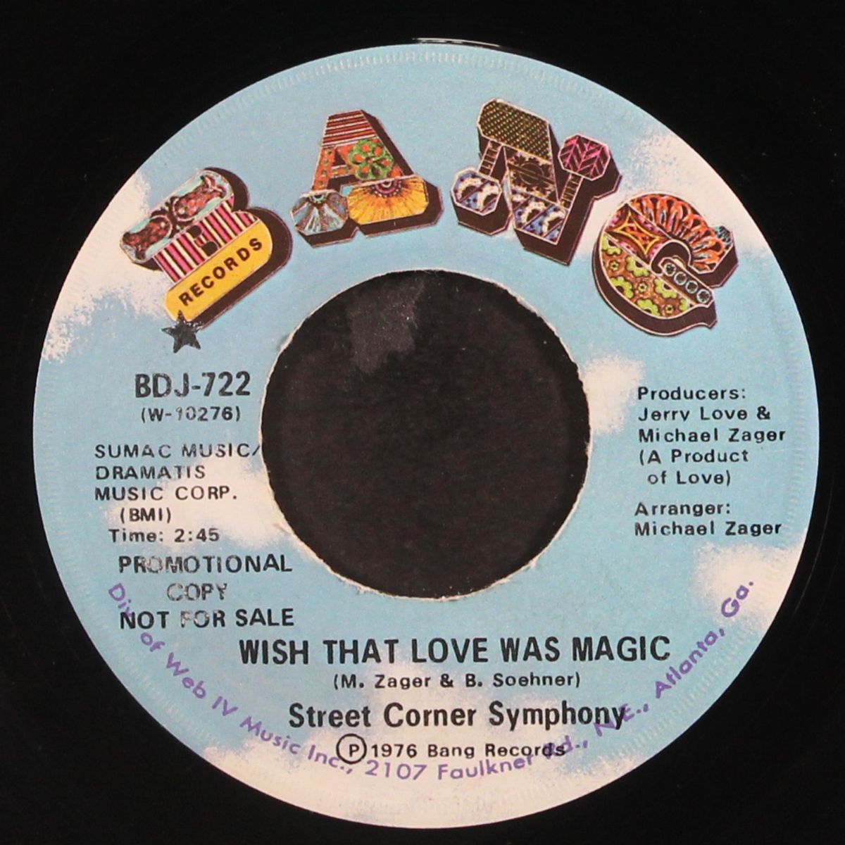 wish that love was magic / nice guys by STREET CORNER SYMPHONY