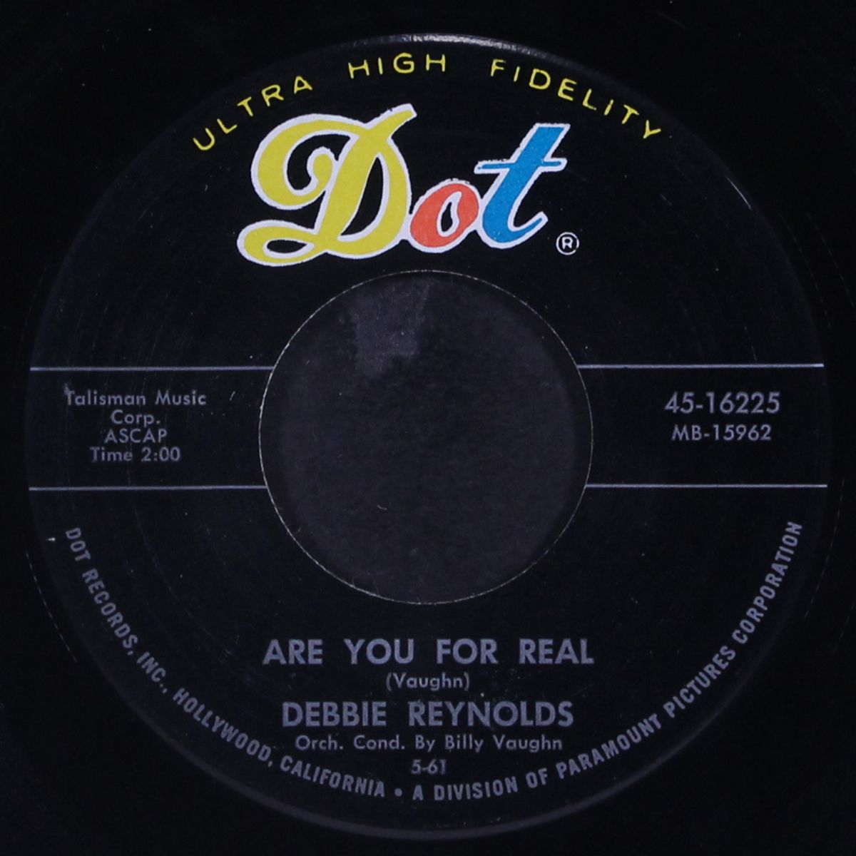 right or wrong / are you for real by DEBBIE REYNOLDS