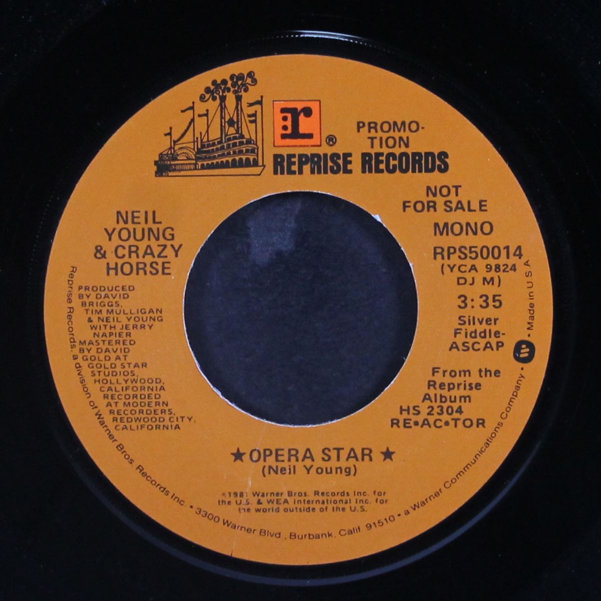 opera star / surfer joe by NEIL YOUNG