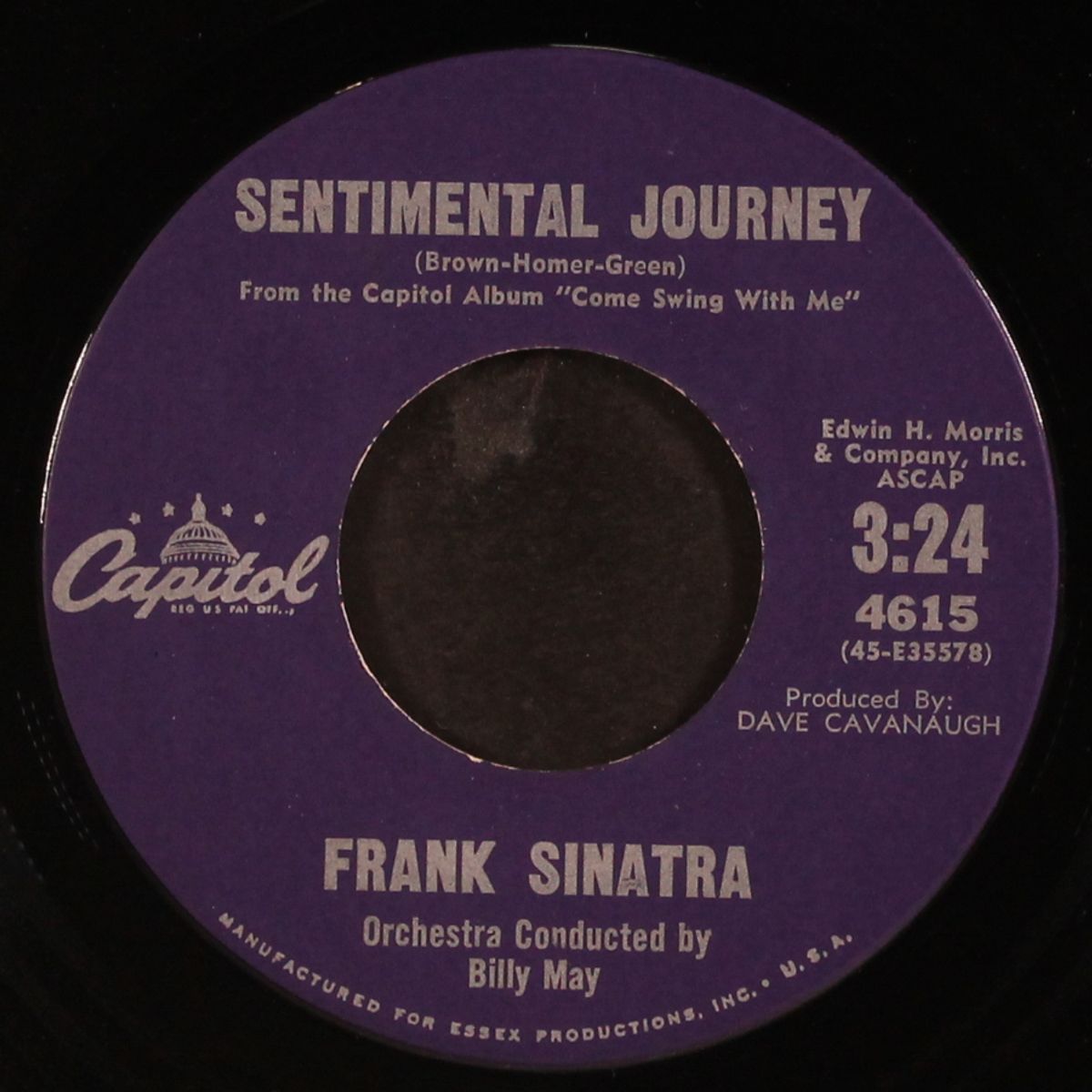 sentimental journey by FRANK SINATRA