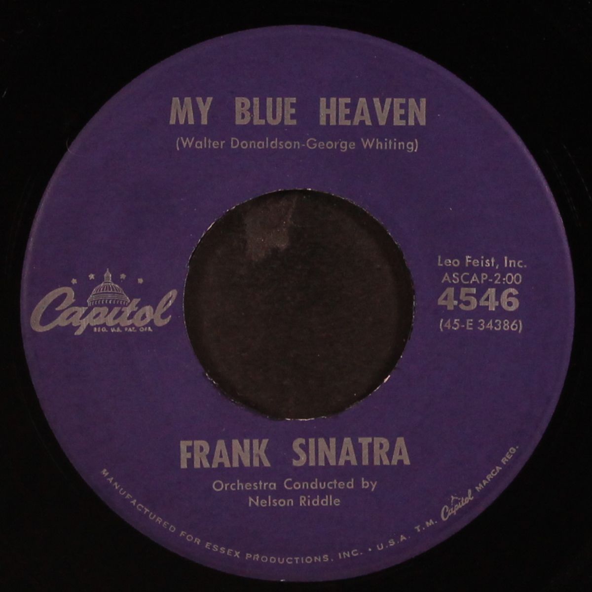 my blue heaven / sentimental baby by FRANK SINATRA