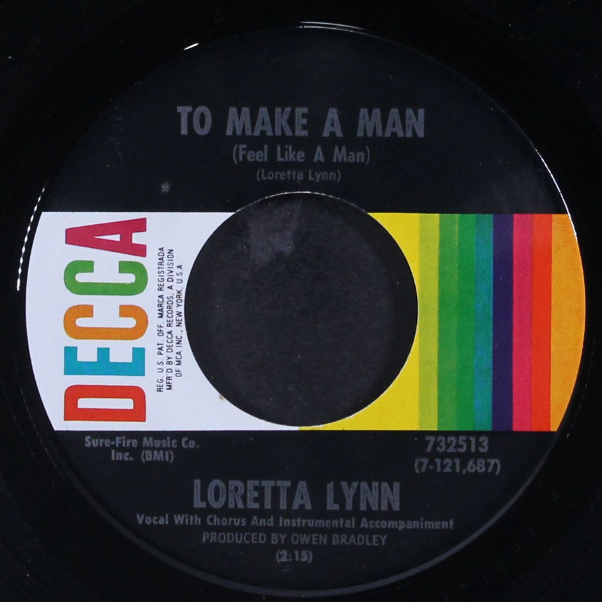 one little reason / to make a man by LORETTA LYNN