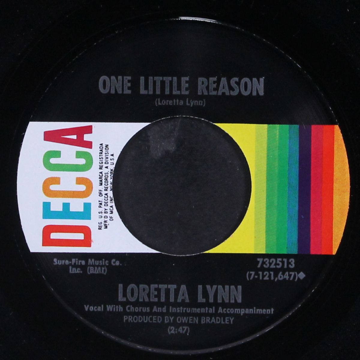 one little reason / to make a man by LORETTA LYNN