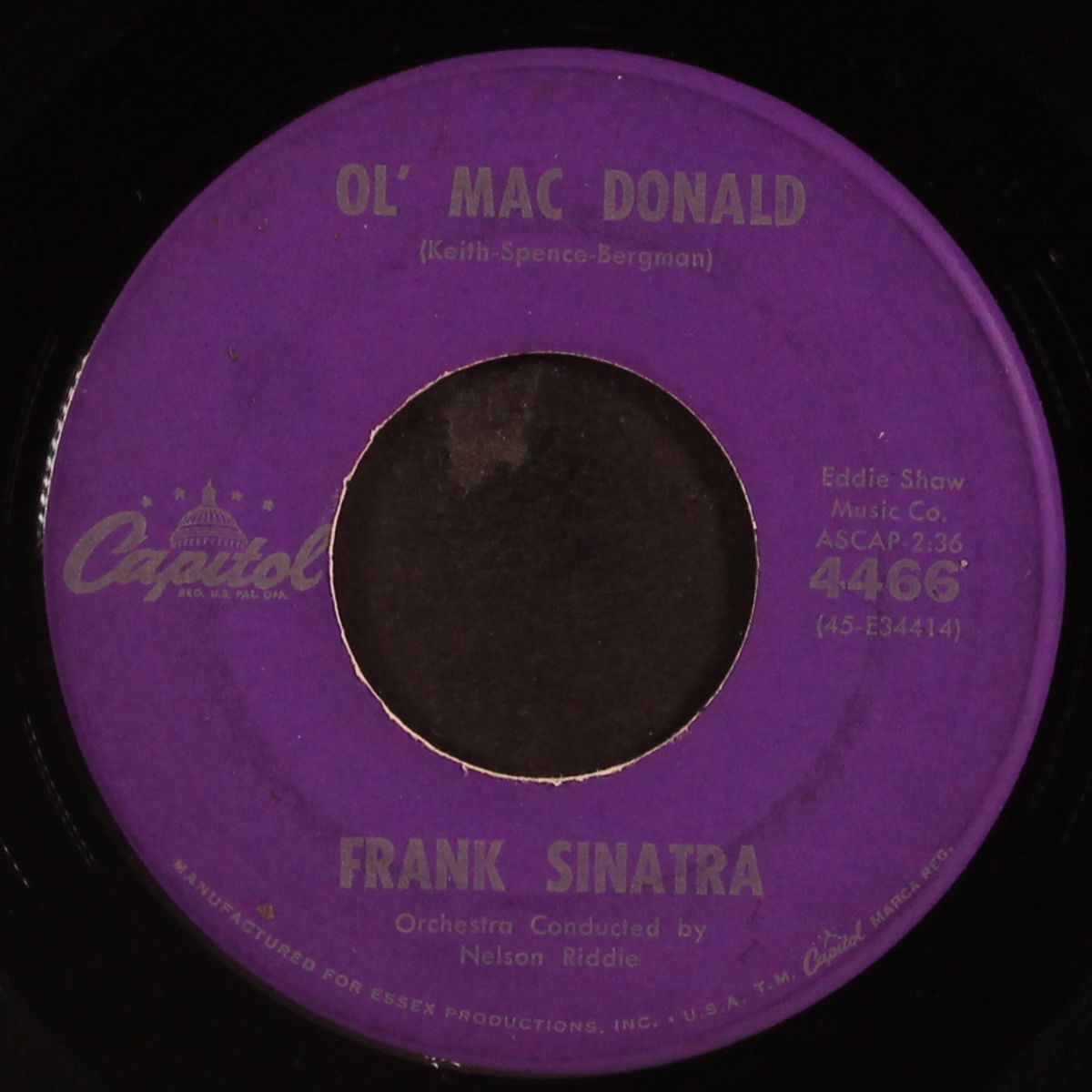 you'll always be the one i love / ol' mac donald by FRANK SINATRA