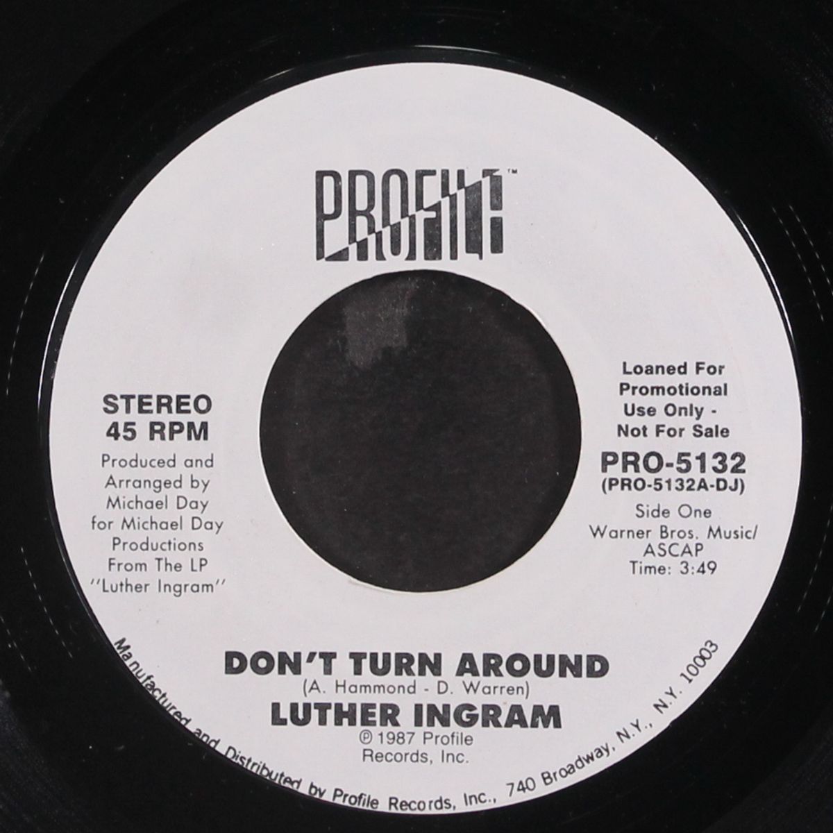 don't turn around / same by LUTHER INGRAM