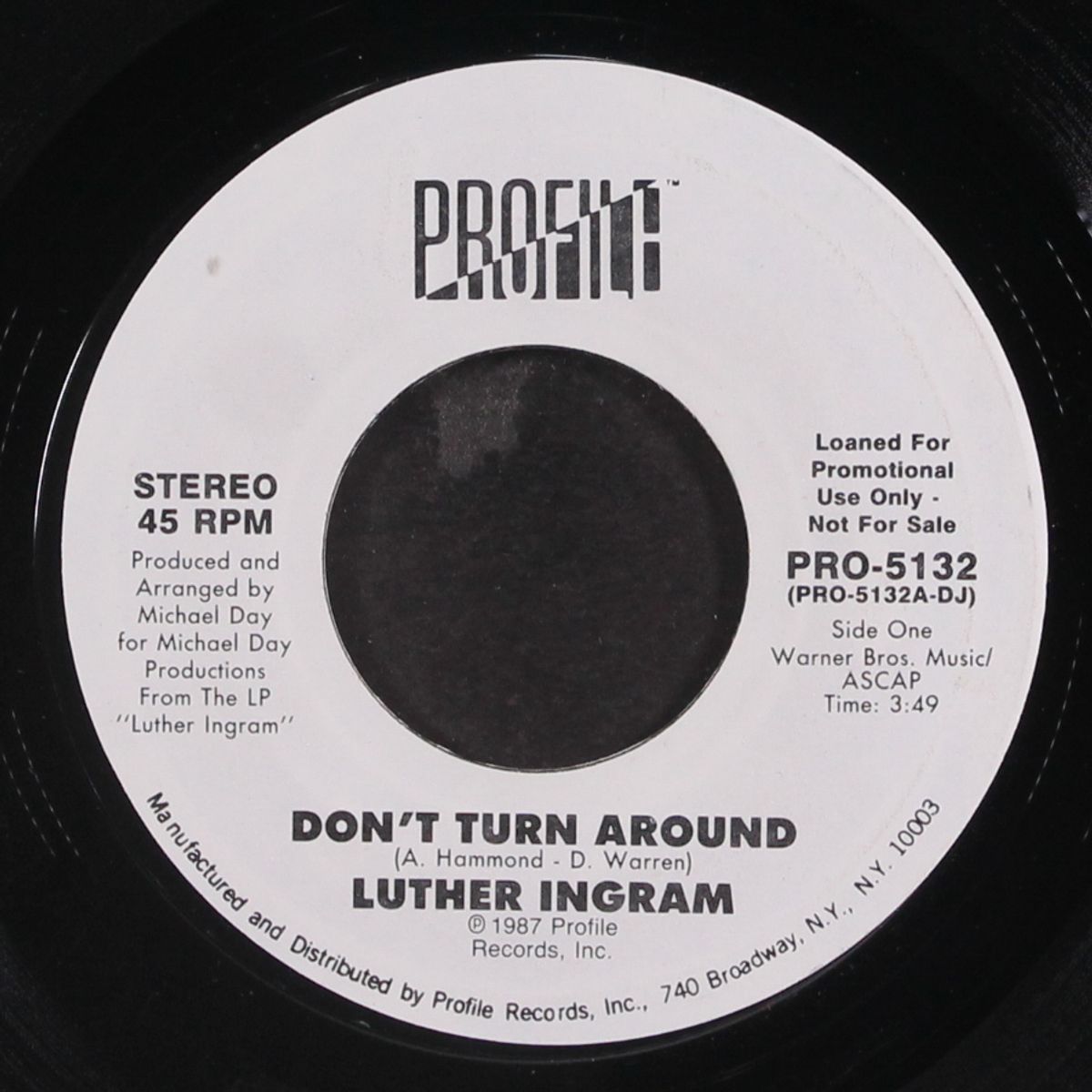 don't turn around / same by LUTHER INGRAM