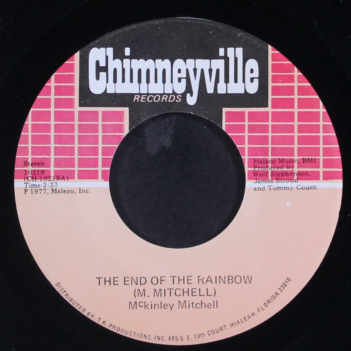 the end of the rainbow / you know i've tried by MCKINLEY MITCHELL