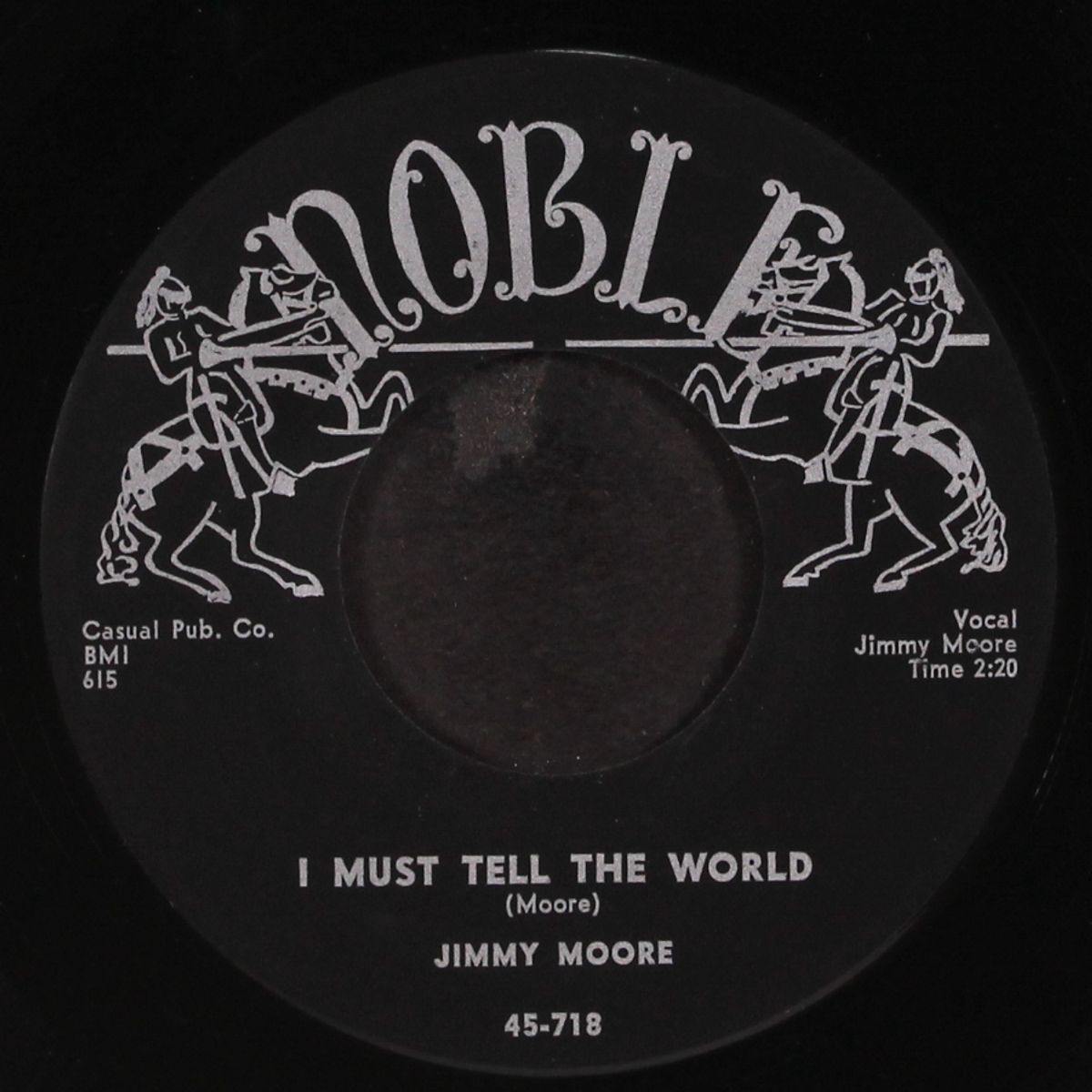 lonely lonely night / i must tell the world by JIMMY MOORE
