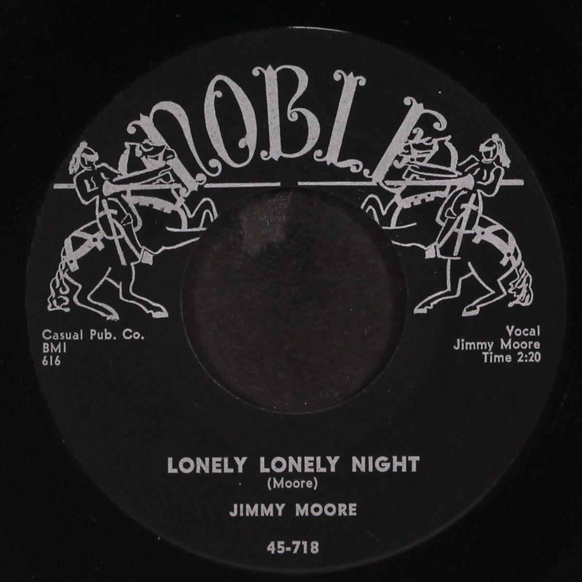 lonely lonely night / i must tell the world by JIMMY MOORE