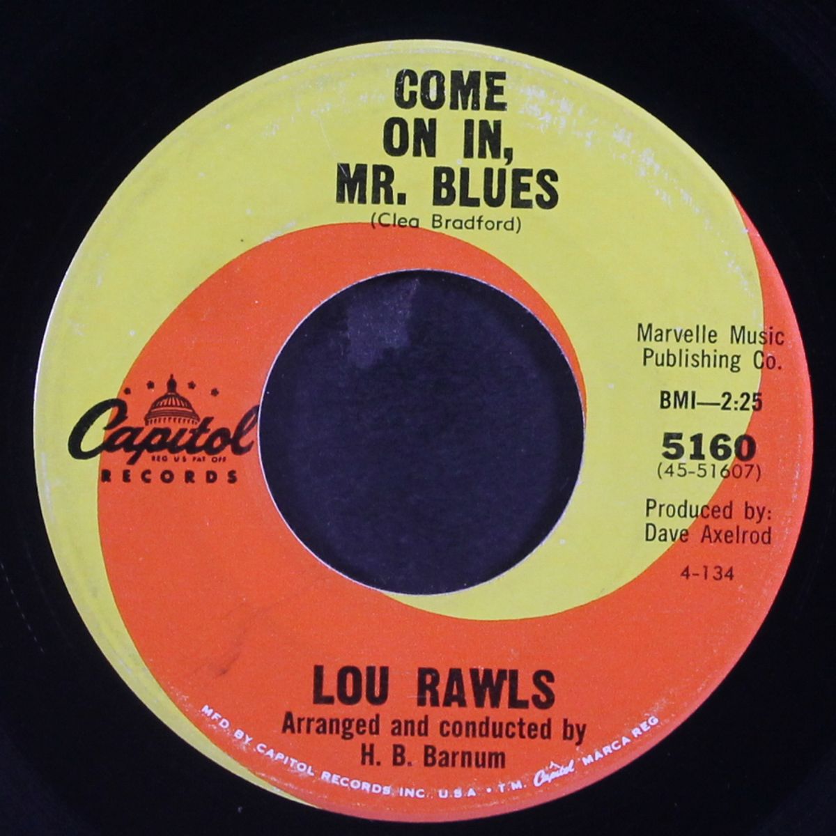 the house next door / come on in, mr. blues by LOU RAWLS