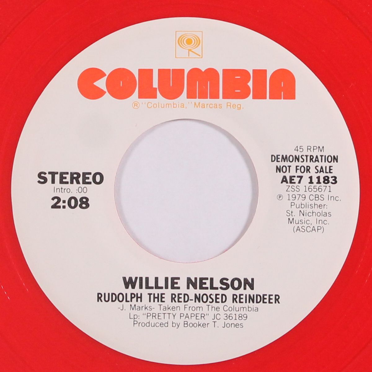 rudolph the red-nosed reindeer / pretty paper by WILLIE NELSON