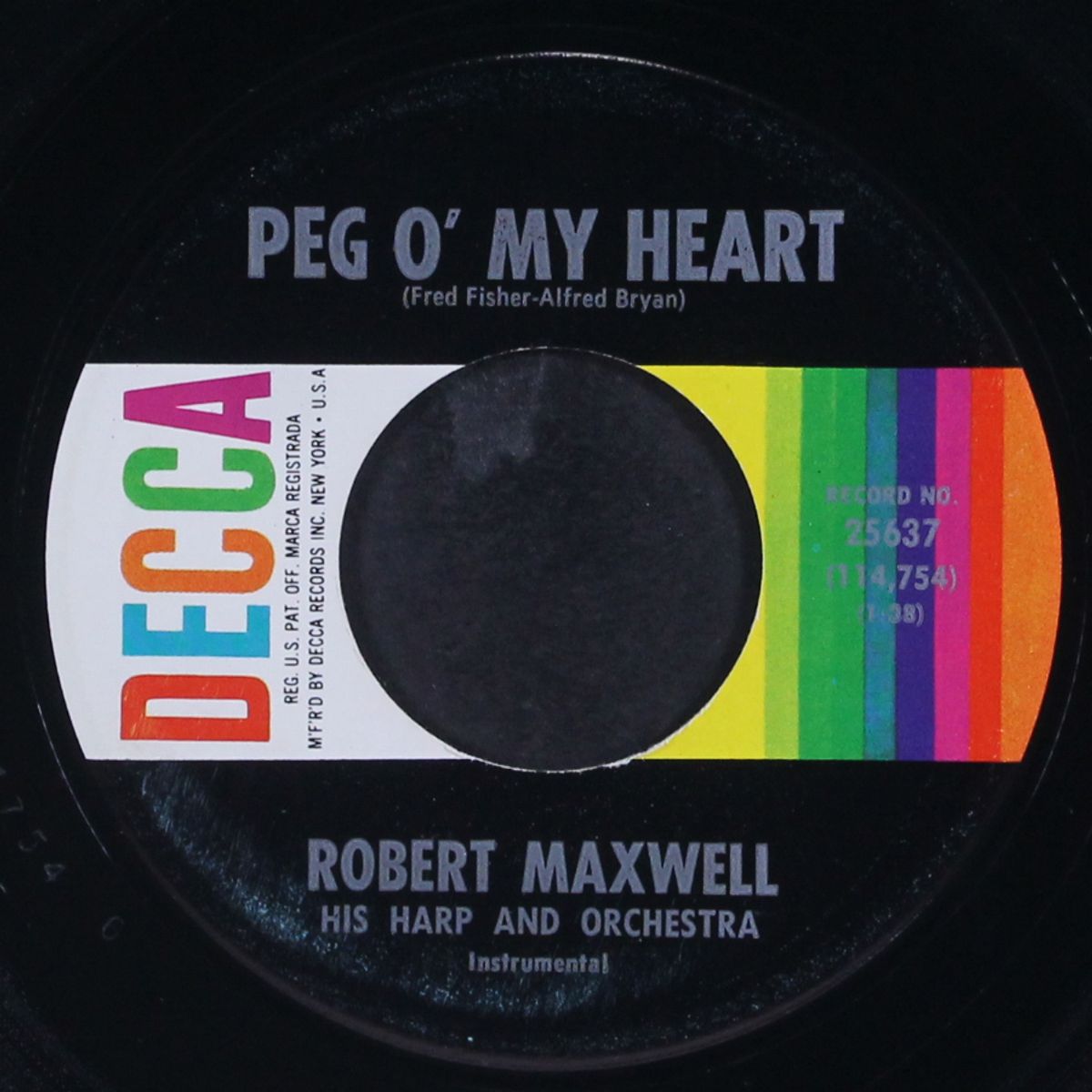 peg o' my heart / little dipper by ROBERT MAXWELL