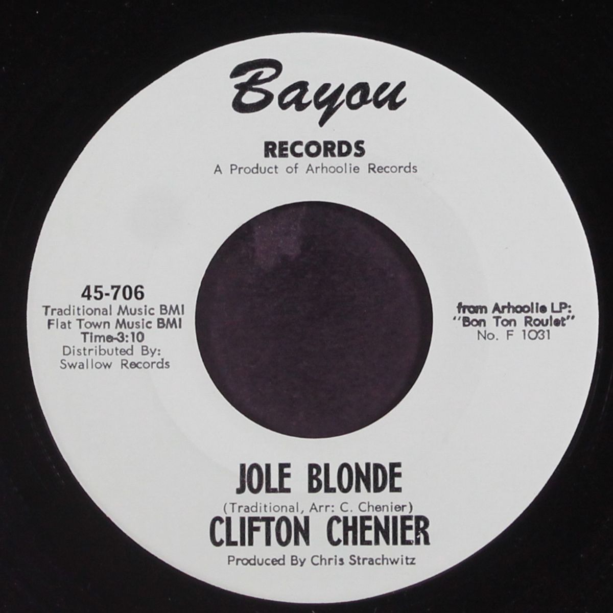 sweet little doll / jole blonde by CLIFTON CHENIER