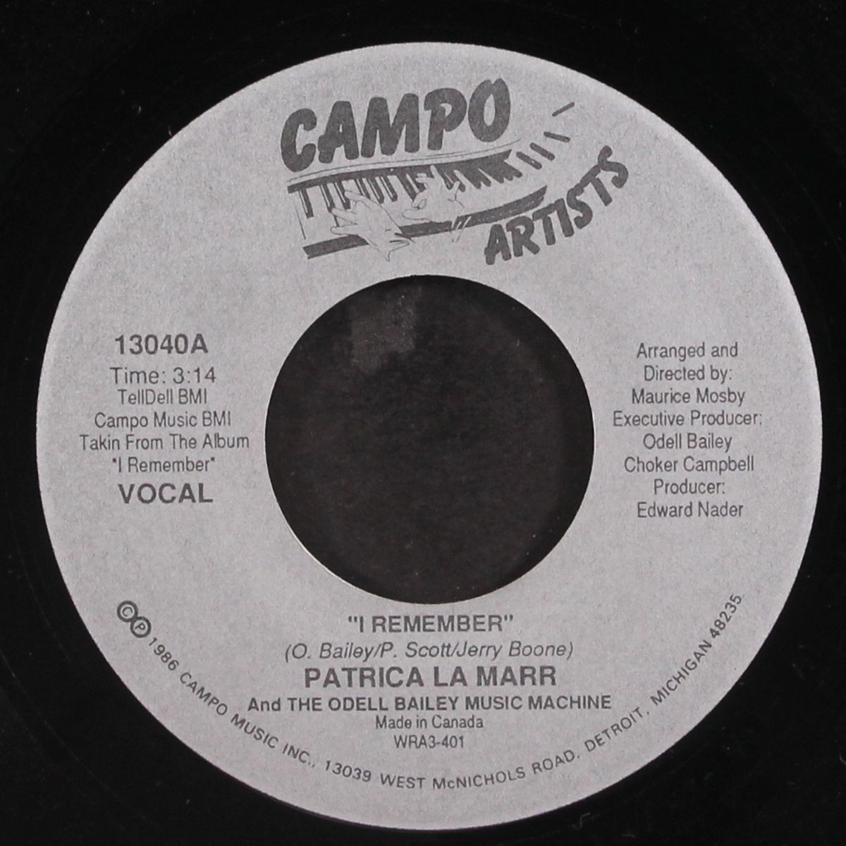 i'm in love with you / i remember by PATRICIA LA MARR