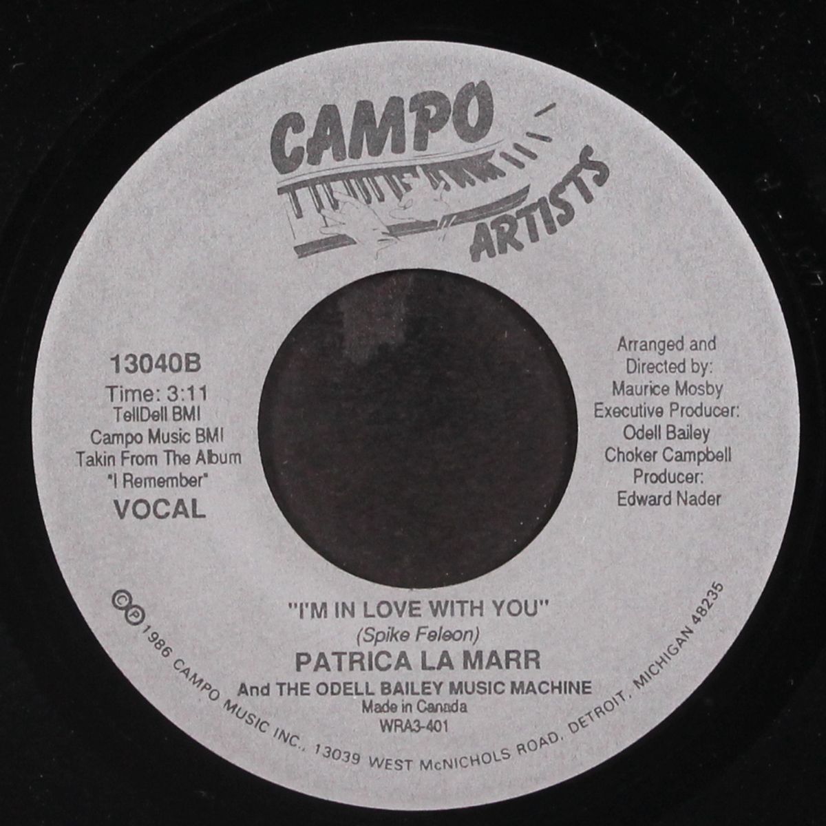 i'm in love with you / i remember by PATRICIA LA MARR