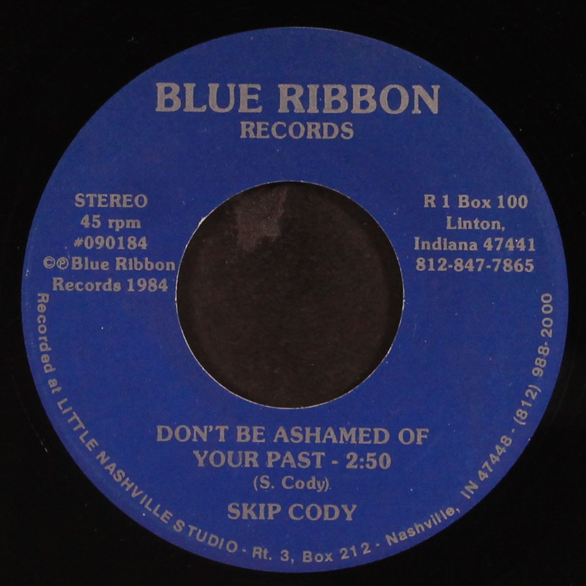 warm beer and a cold, cold woman / don't be ashamed of your past by SKIP CODY