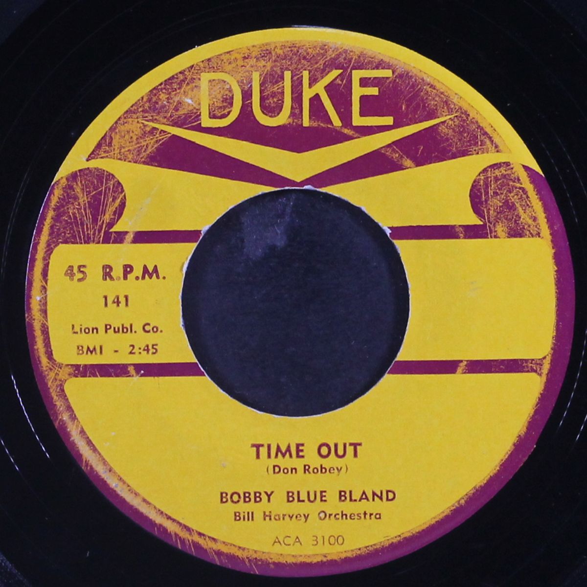it's my life, baby / time out by BOBBY BLAND