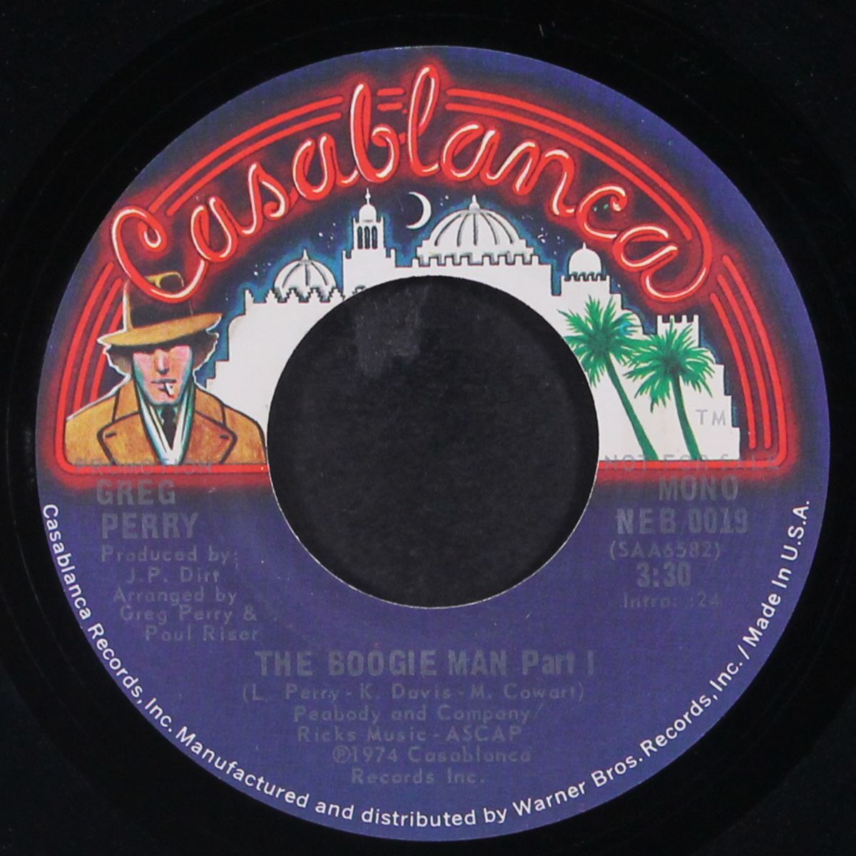 the boogie man, part 1 / mono by GREG PERRY
