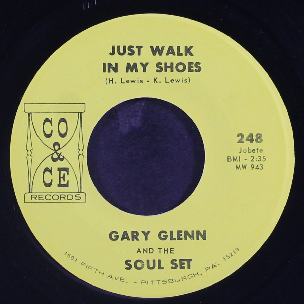 just walk in my shoes by GARY GLENN & SOUL SET