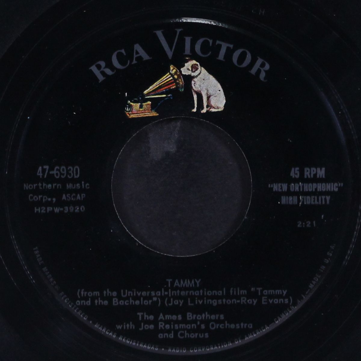 tammy / rockin' shoes by AMES BROTHERS