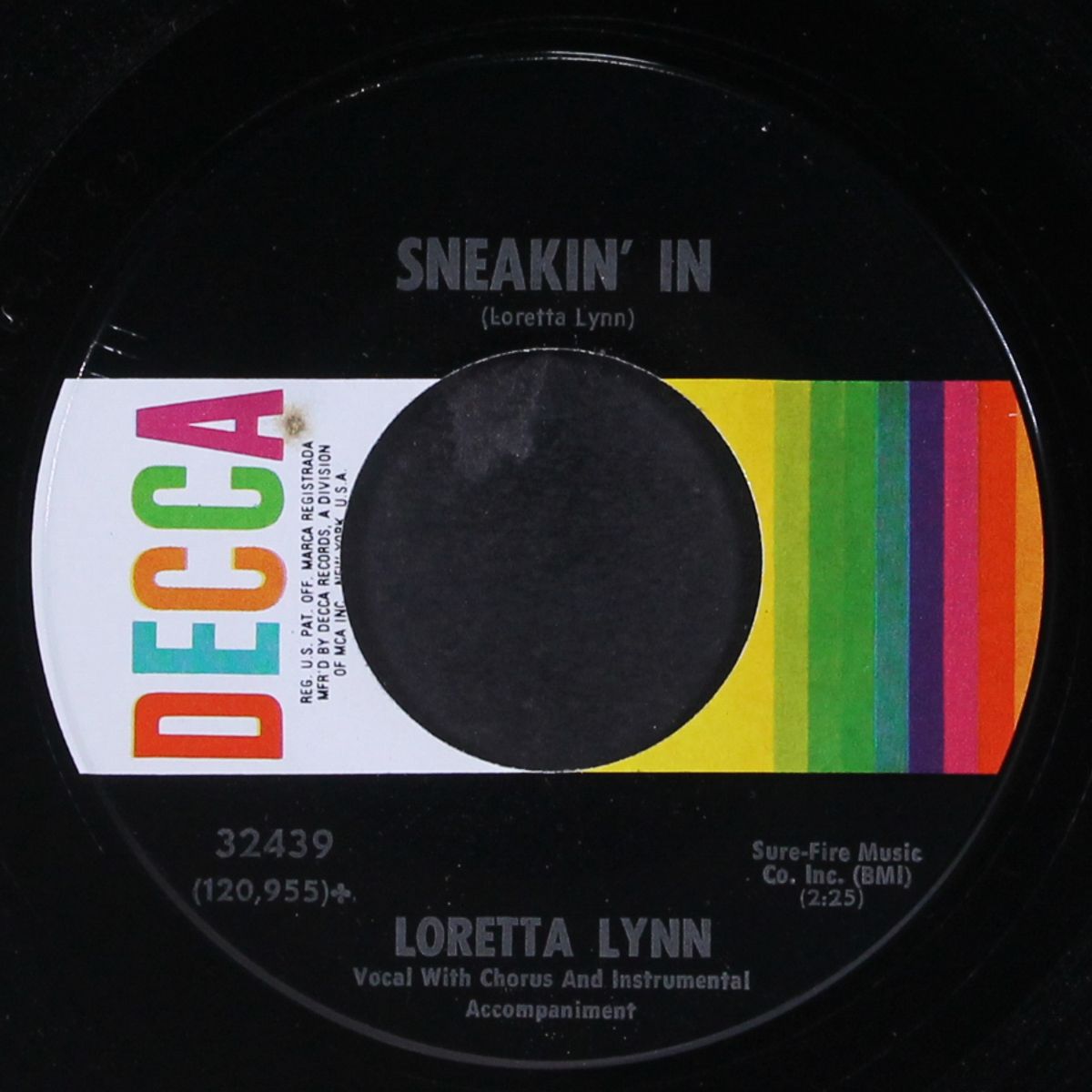 sneakin' in by LORETTA LYNN