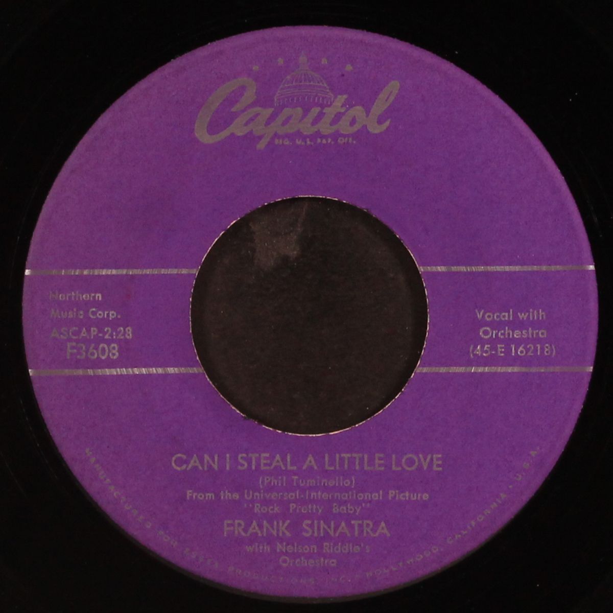 can i steal a little love / your love for me by FRANK SINATRA