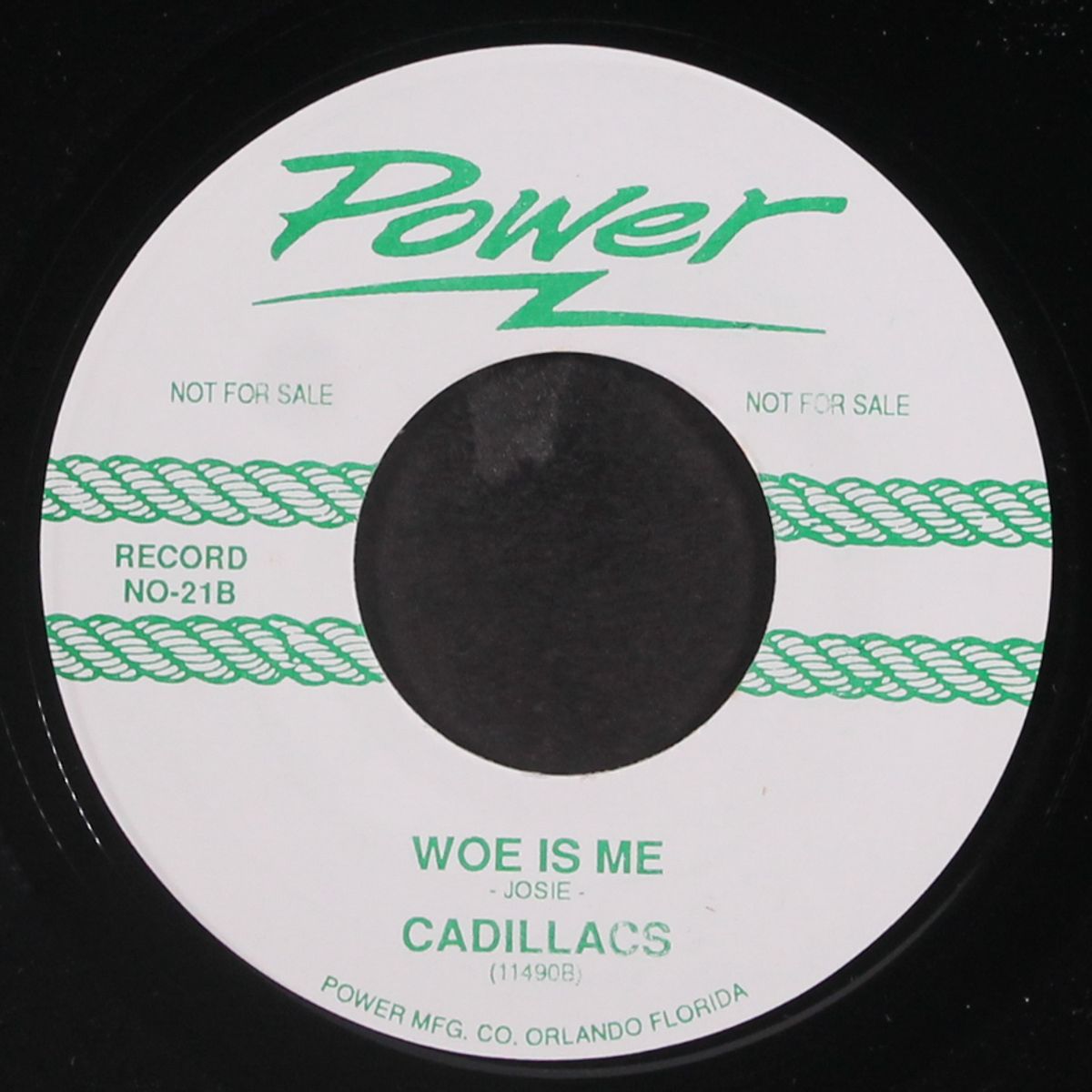 play my song mr, d.j. / woe is me by FOUR FELLOWS / CADILLACS