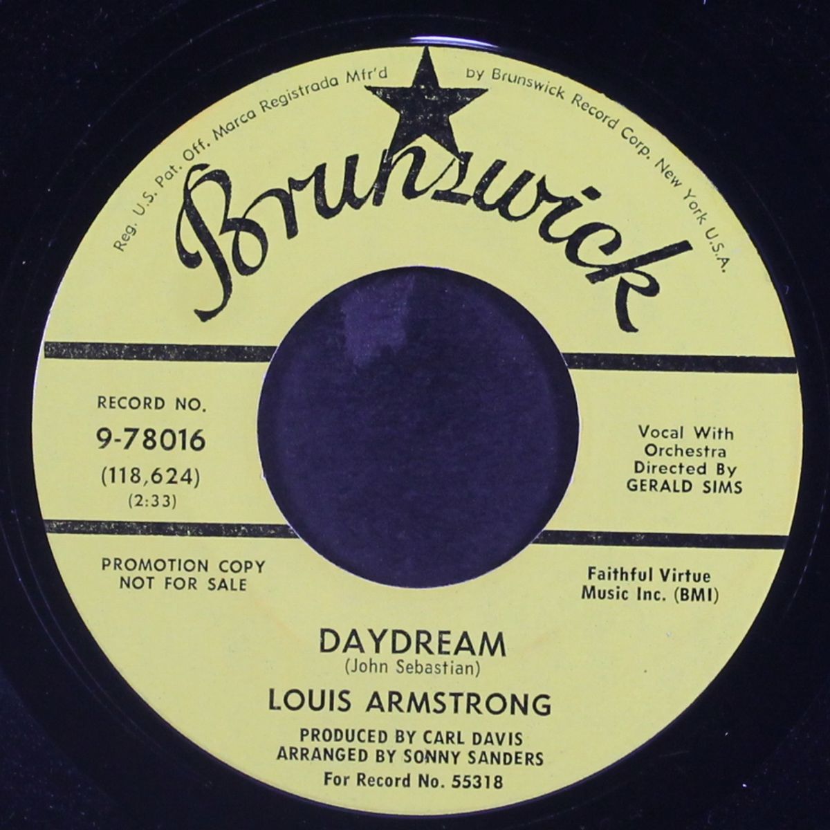 daydream / northern boulevard blues by LOUIS ARMSTRONG