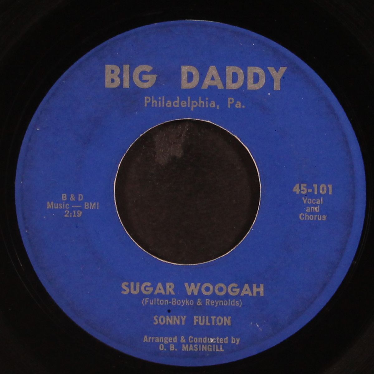 sugar woogah / waste of time by SONNY FULTON
