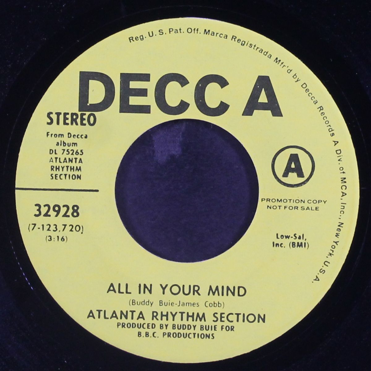 all in your mind / can't stand it no more by ATLANTA RHYTHM SECTION