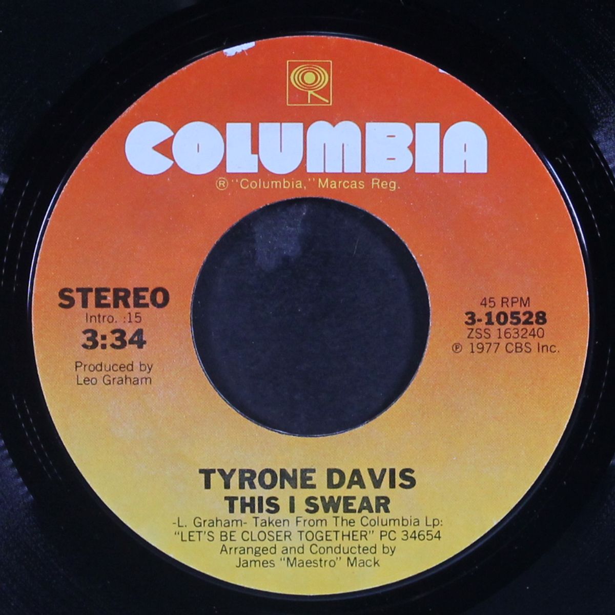 this i swear / givin' myself to you by TYRONE DAVIS