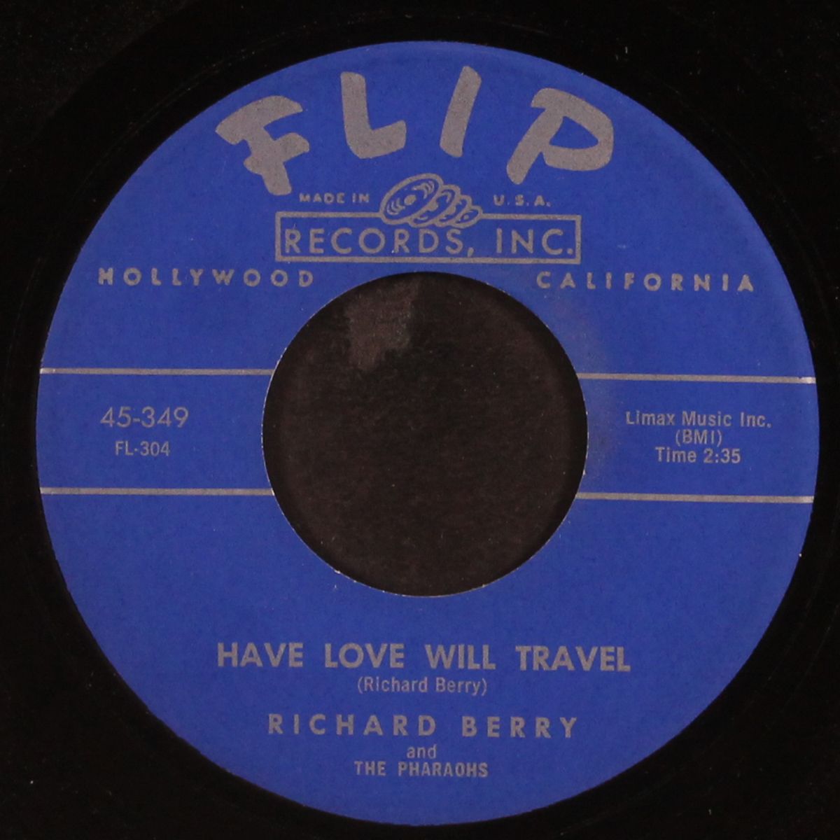 have love will travel / no room by RICHARD BERRY & PHARAOHS