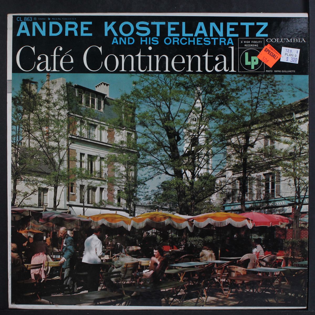 cafe continental by ANDRE KOSTELANETZ