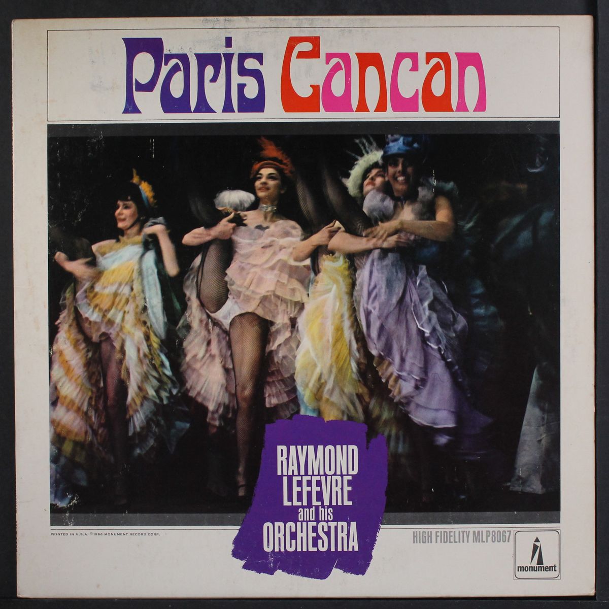 paris can can by RAYMOND LEFEVRE