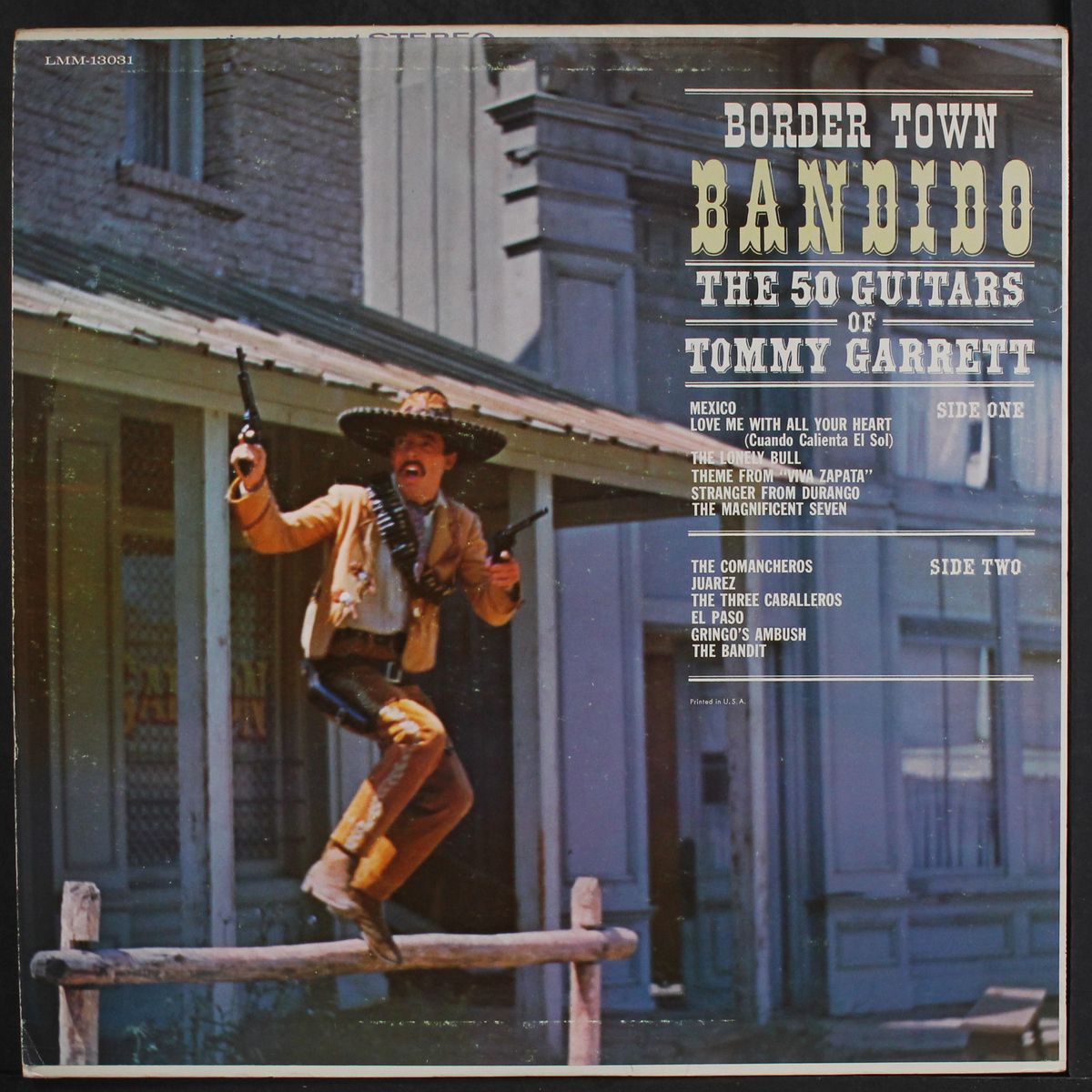 wanted border town bandido by 50 GUITARS OF TOMMY GARRETT