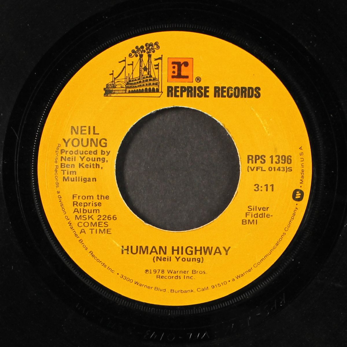 four strong winds / human highway by NEIL YOUNG