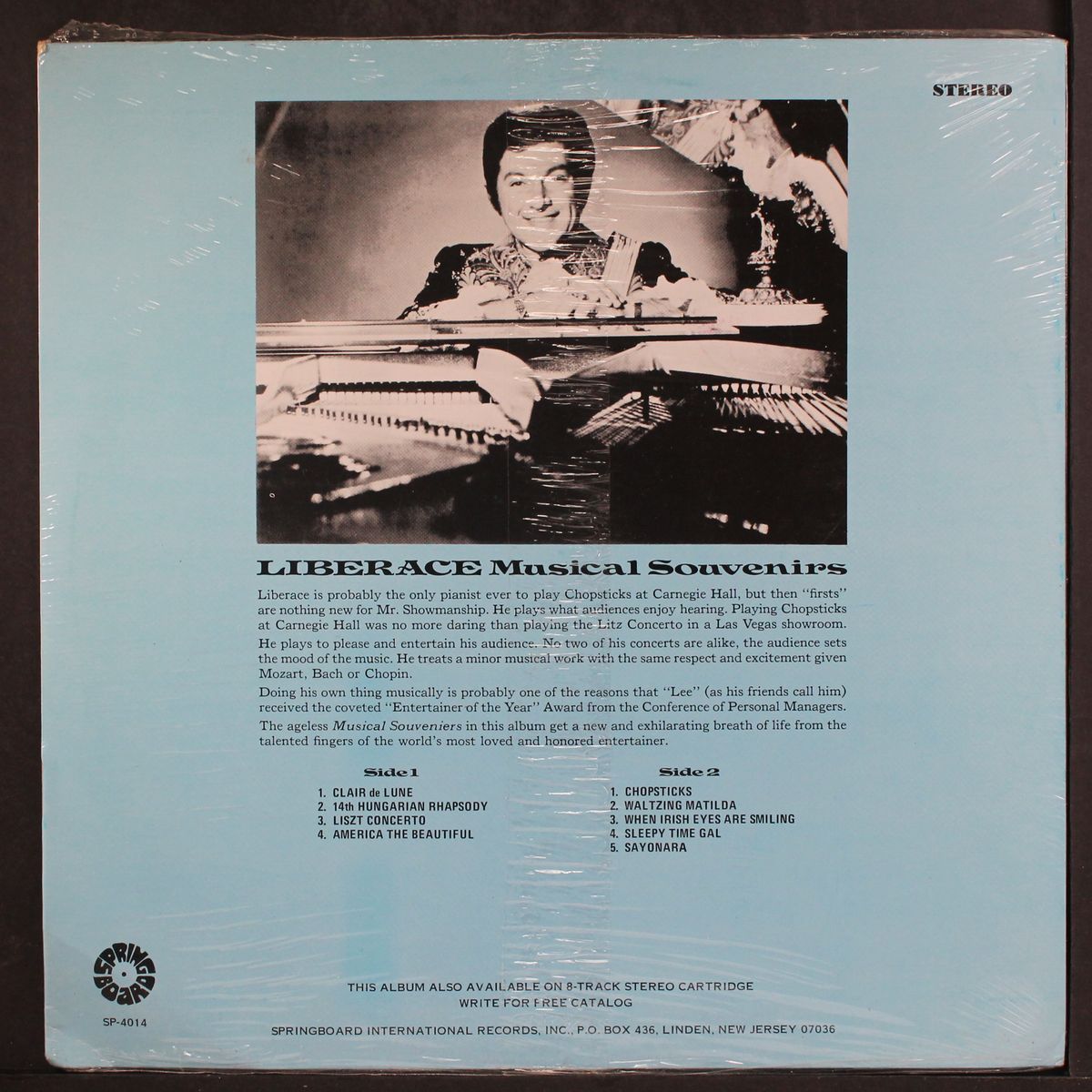 musical souvenirs by LIBERACE