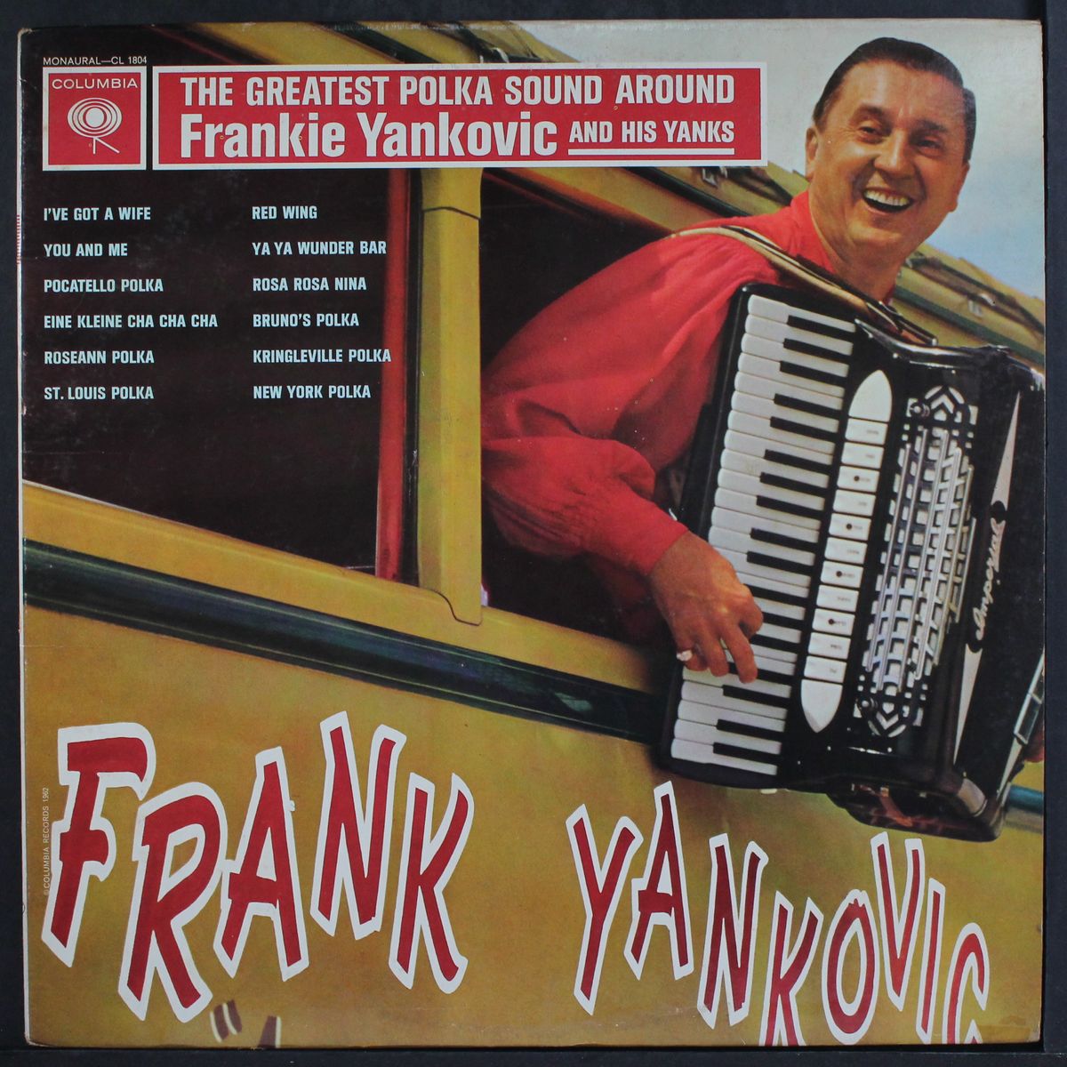 the greatest polka sound around by FRANKIE YANKOVIC