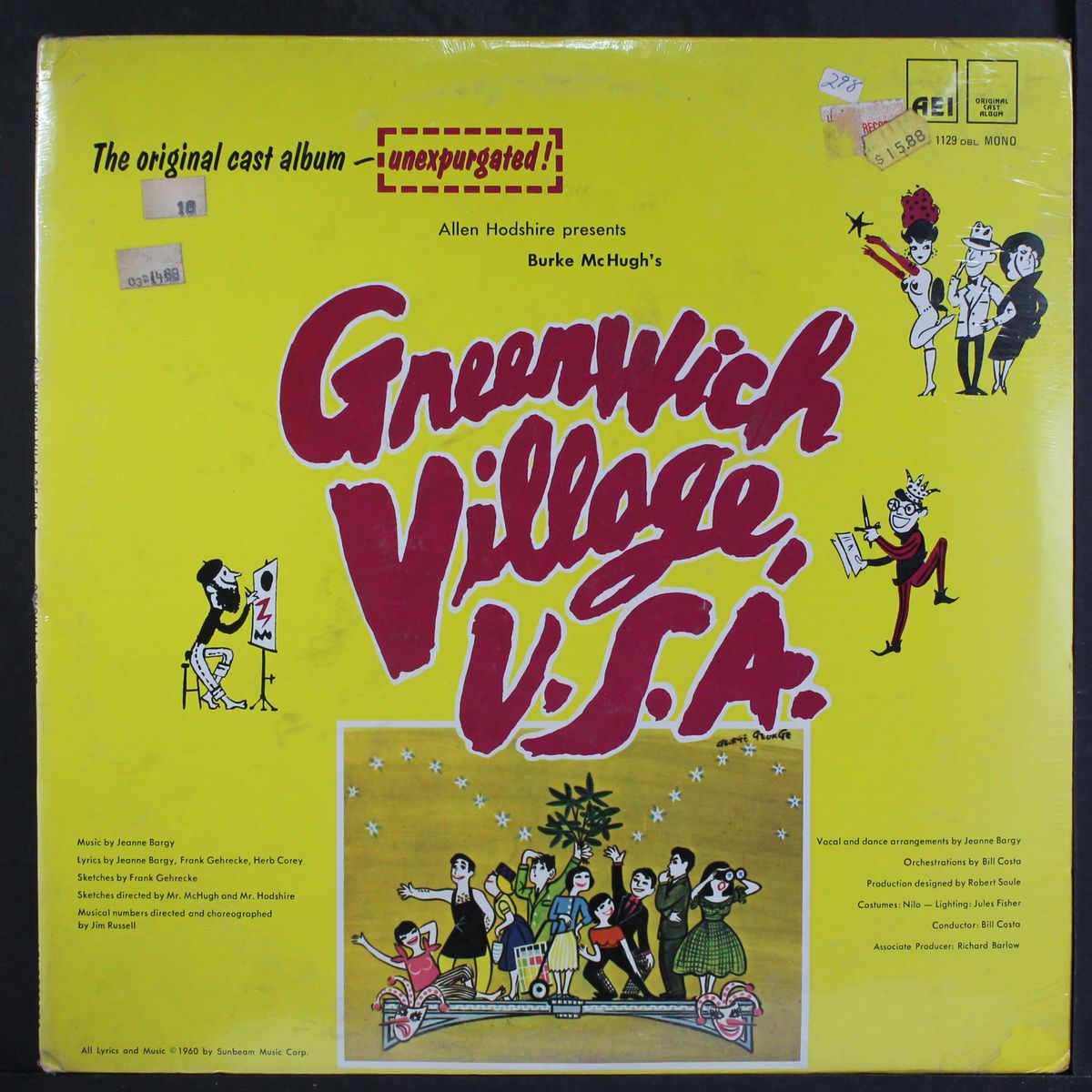 greenwich village, u.s.a. by ORIGINAL CAST