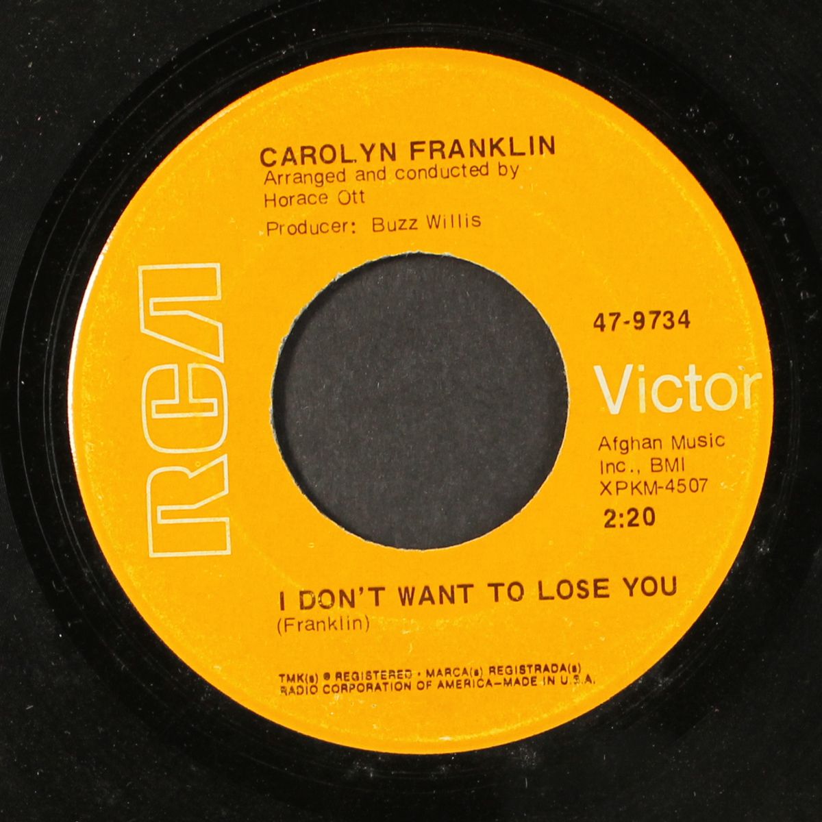 i don't want to lose you / boxer by CAROLYN FRANKLIN