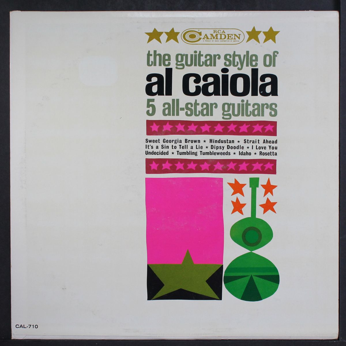 the guitar style of by AL CAIOLA