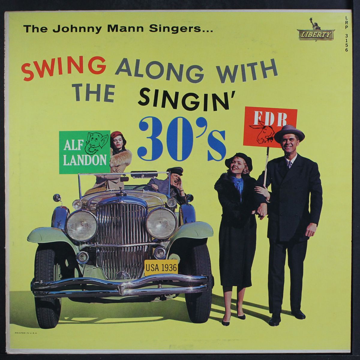 swing along with the singin' 30's by JOHNNY MANN SINGERS