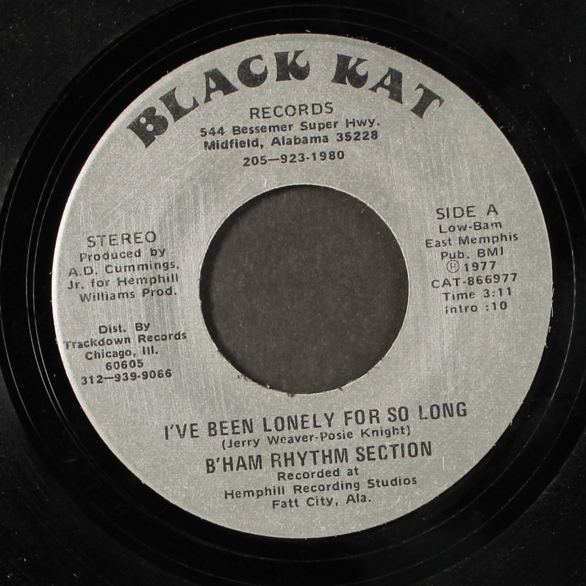 let the music play / i've been lonely for so long by B'HAM RHYTHM SECTION