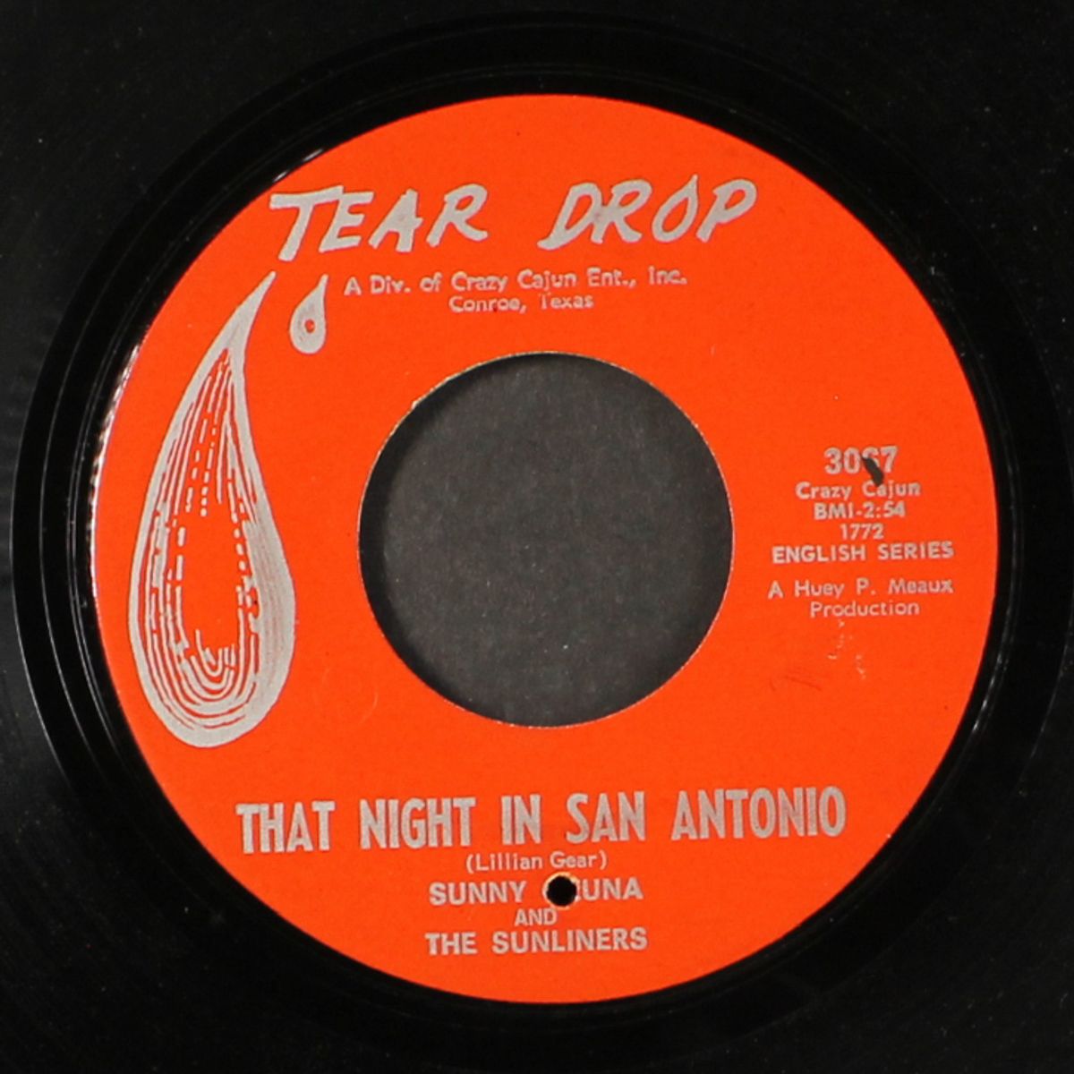 hitch hike / that night in san antonio by SUNNY OZUNA & THE SUNLINERS