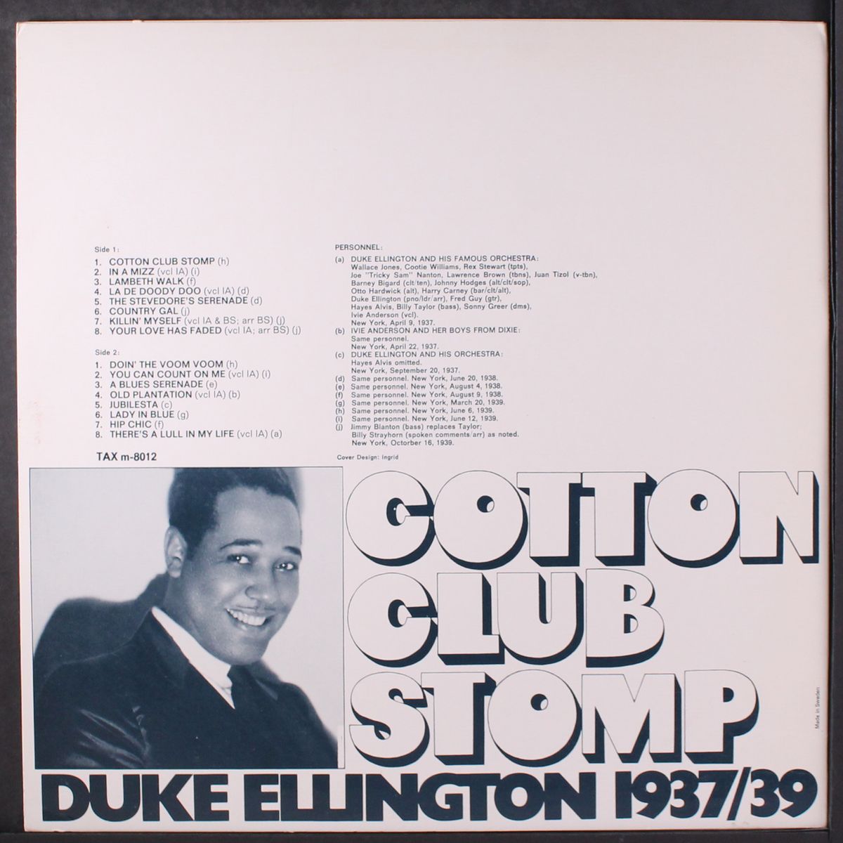cotton club stomp by DUKE ELLINGTON